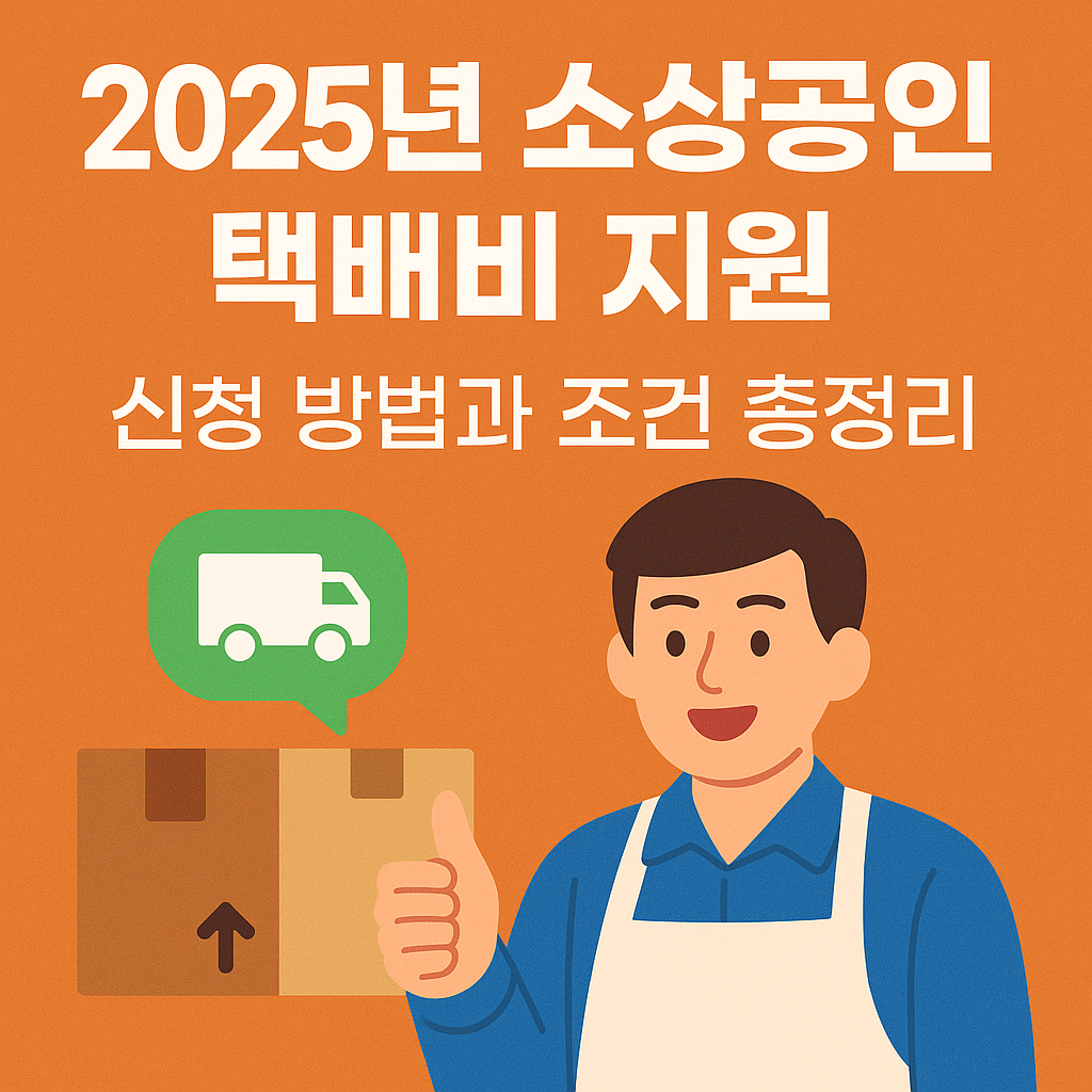 소상공인 택배비 지원
