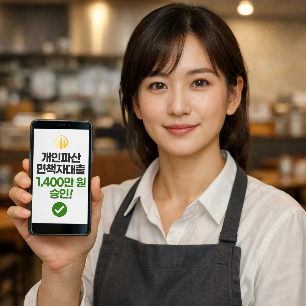 개인파산면책자대출 1,400만 원 승인