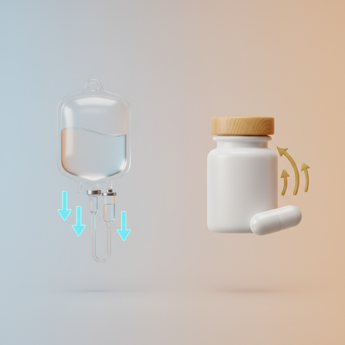 알부민 수액 vs. 영양제&amp;#44; 과연 같은 효과일까요?