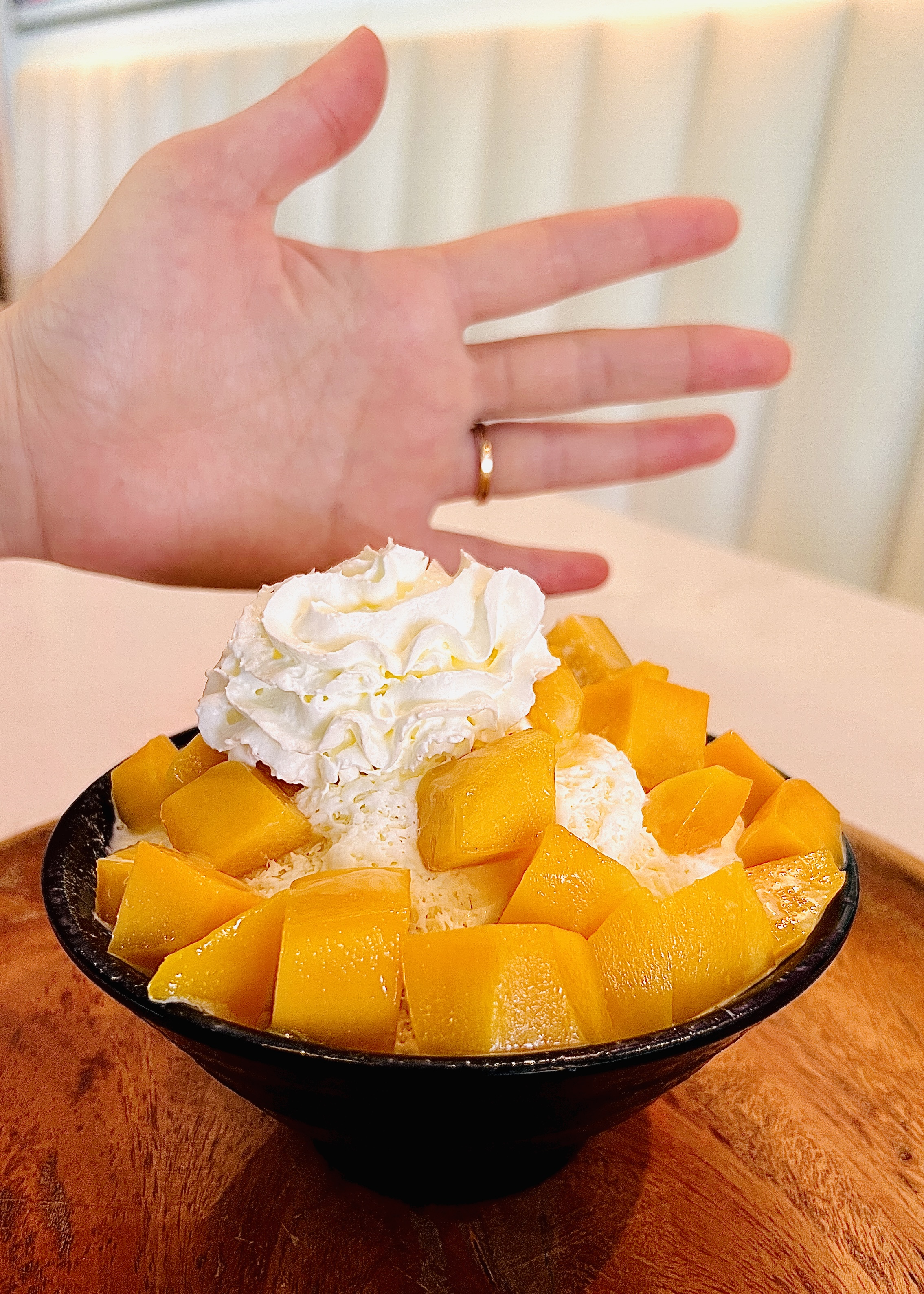 리꼬르동 망고빙수