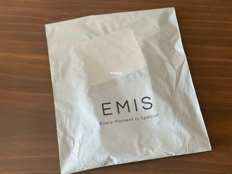 EMIS 이미스 페이즐리 에코백 - 배송 포장 모습