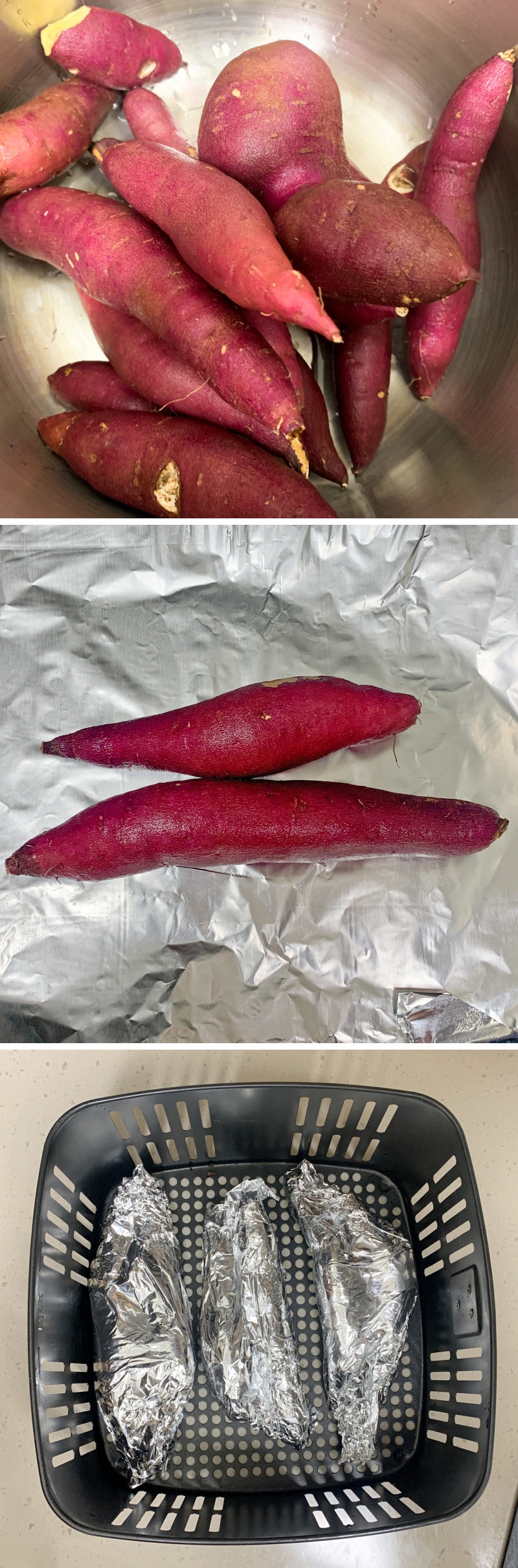 촉촉한-에어프라이어-군고구마