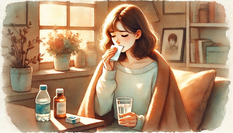 감기와 항생제에 대한 이미지