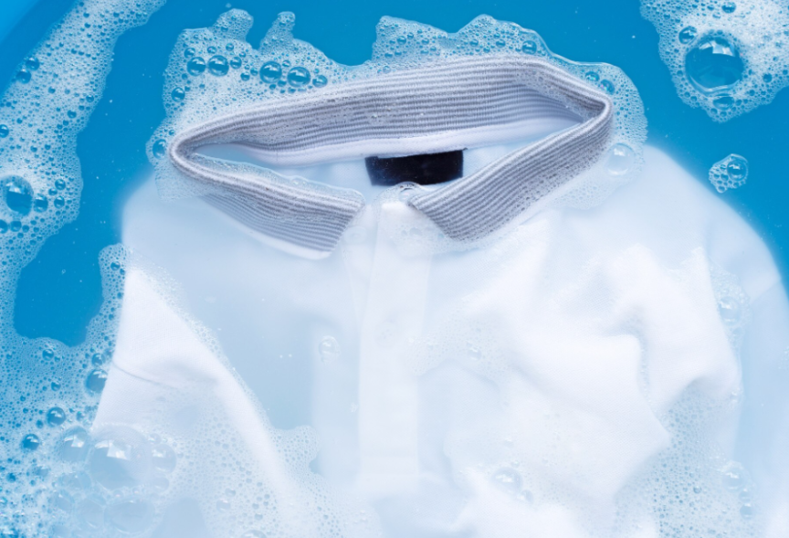 와이셔츠 카라 목때 제거