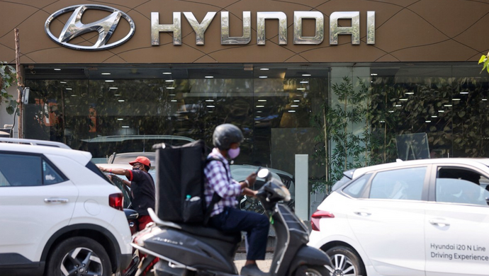 인도 뭄바이 현대차 매장