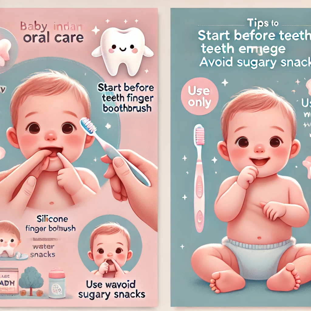 아기 치아관리 언제부터?