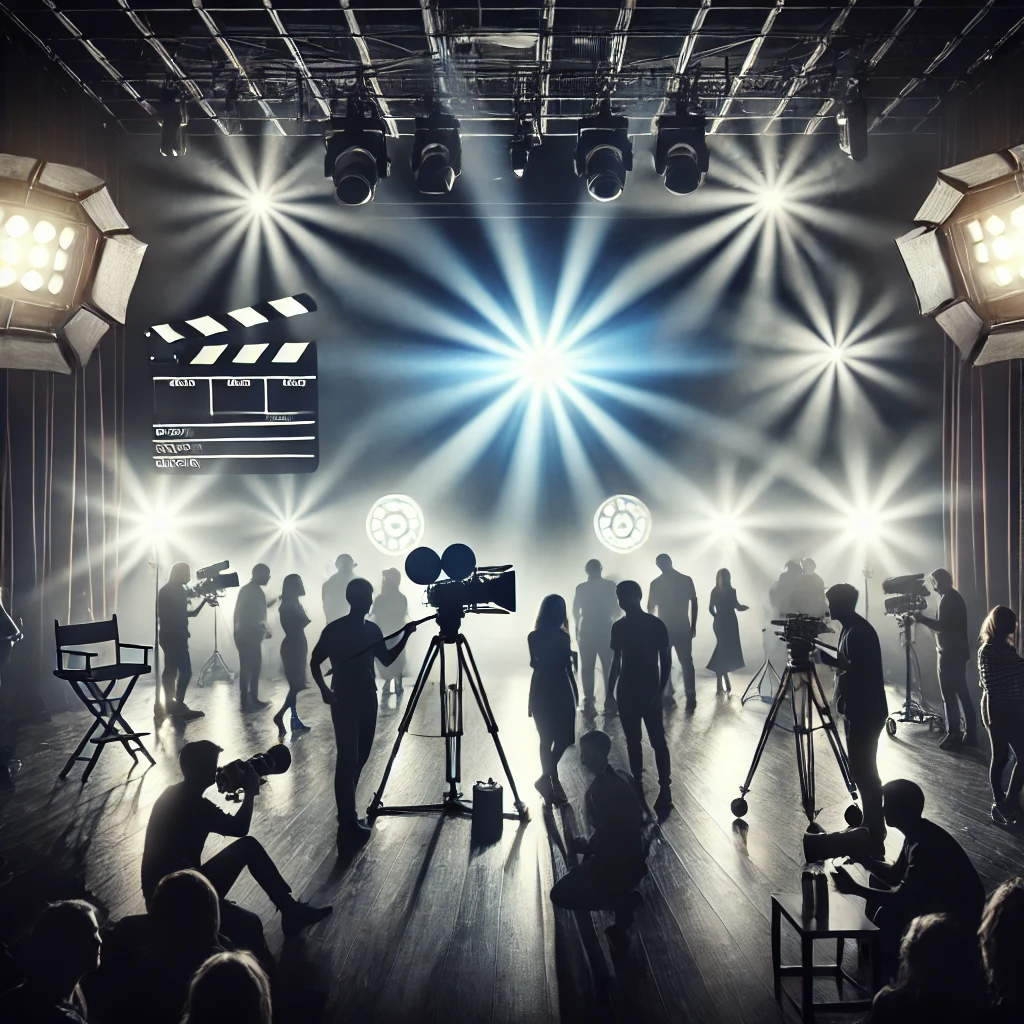 영화촬영 관련한 사진