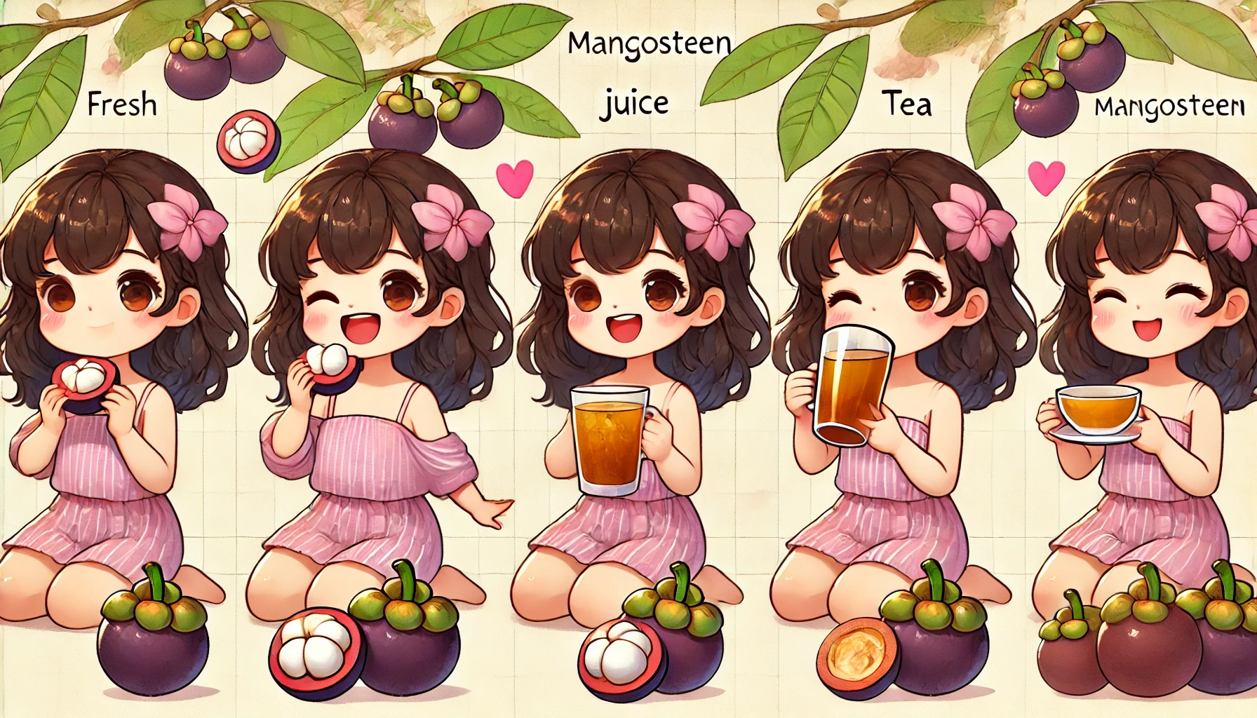 망고스틴의 섭취 방법