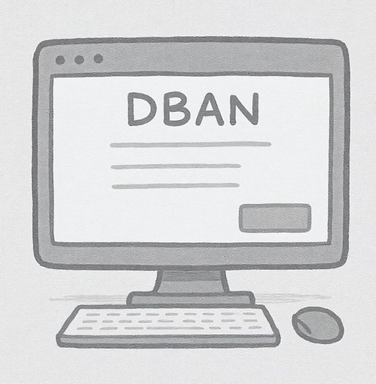 '덮어쓰기'로 흔적조차 남기지 않는 법 (DBAN)