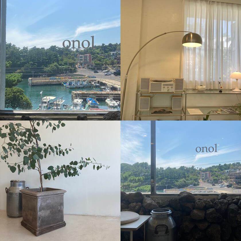 카페_오놀_onol_제주_대포동_약천사근처_바다뷰_맛집