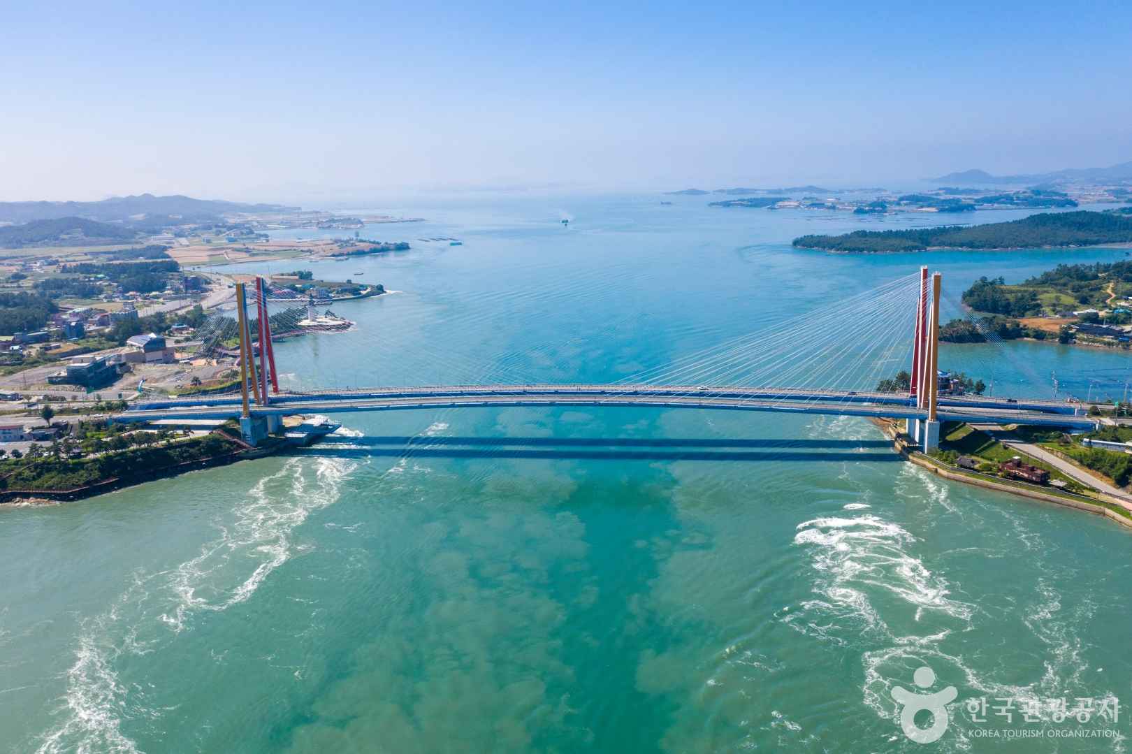 진도대교 울돌목 물살