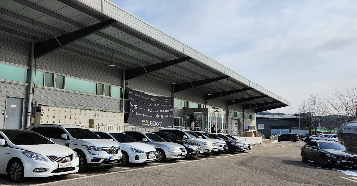 한섬팩토리 아울렛 전경 사진입니다.