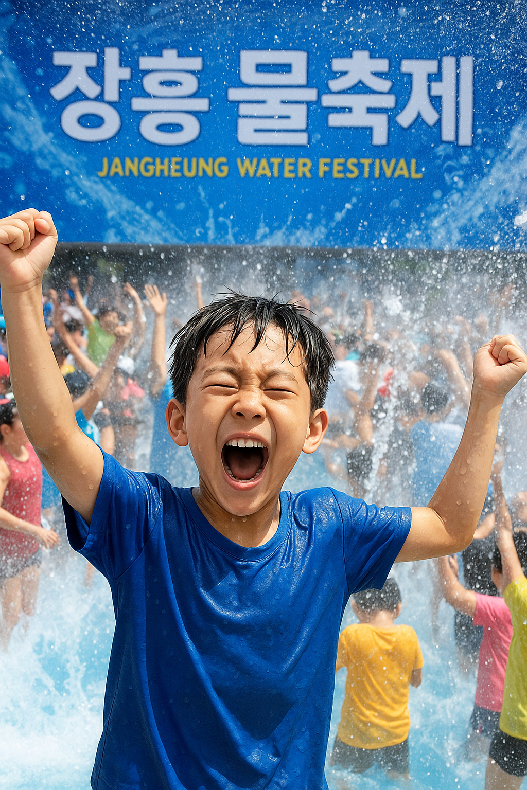 장흥 물축제 관련 사진