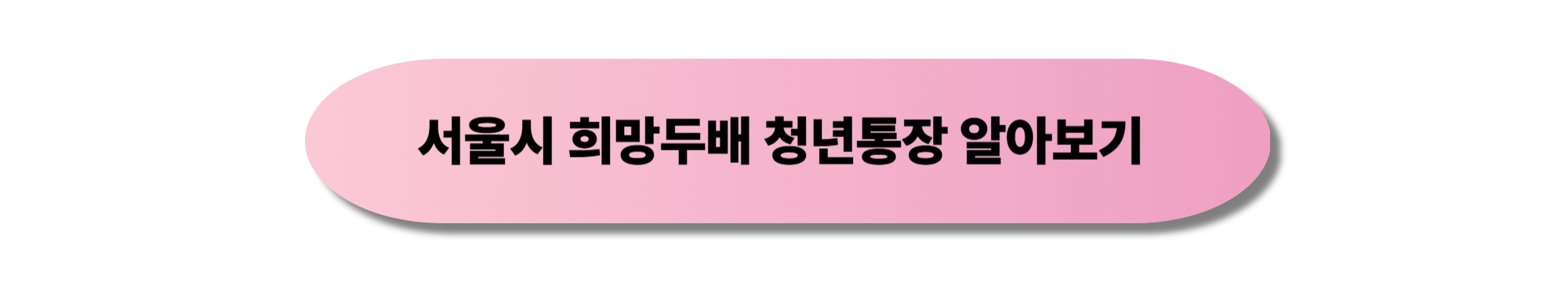 서울시 희망두배 청년통장