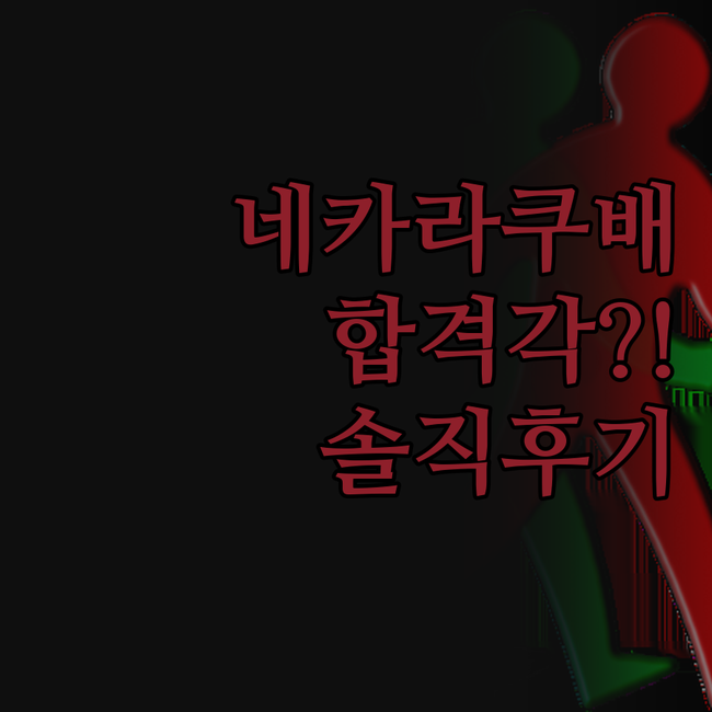 네카라쿠배 개발자 커피챗 모의면접 후