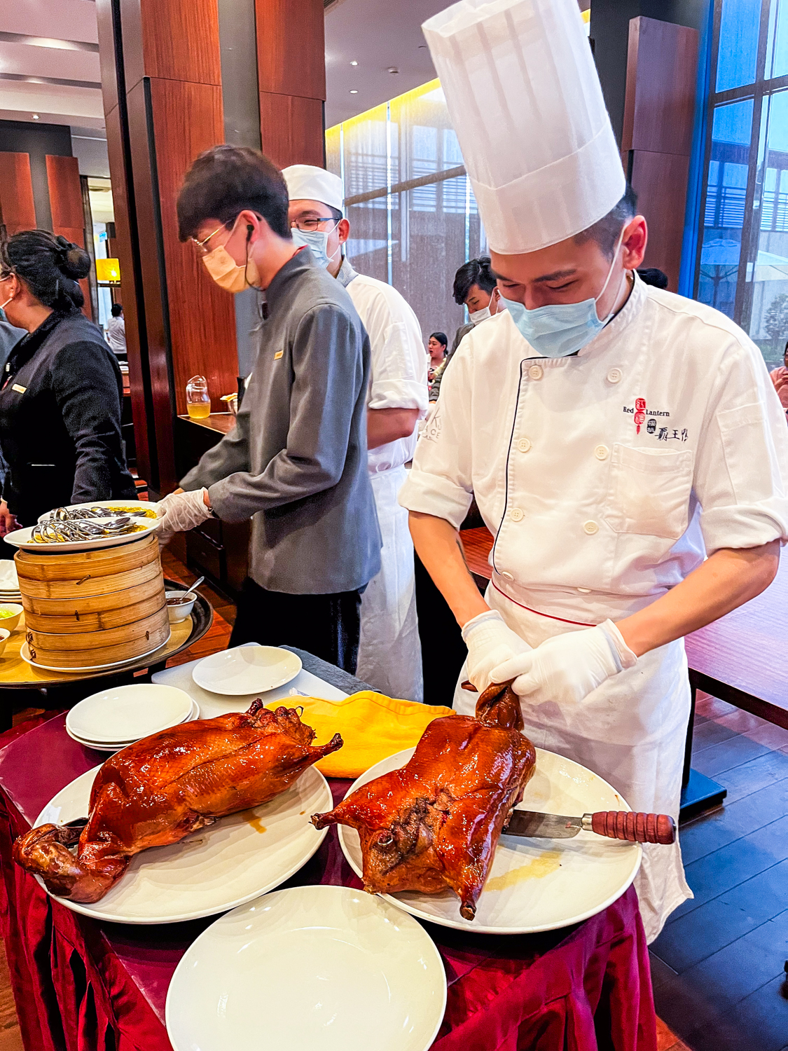대만 이란 레드 랜턴 베이징덕 코스요리