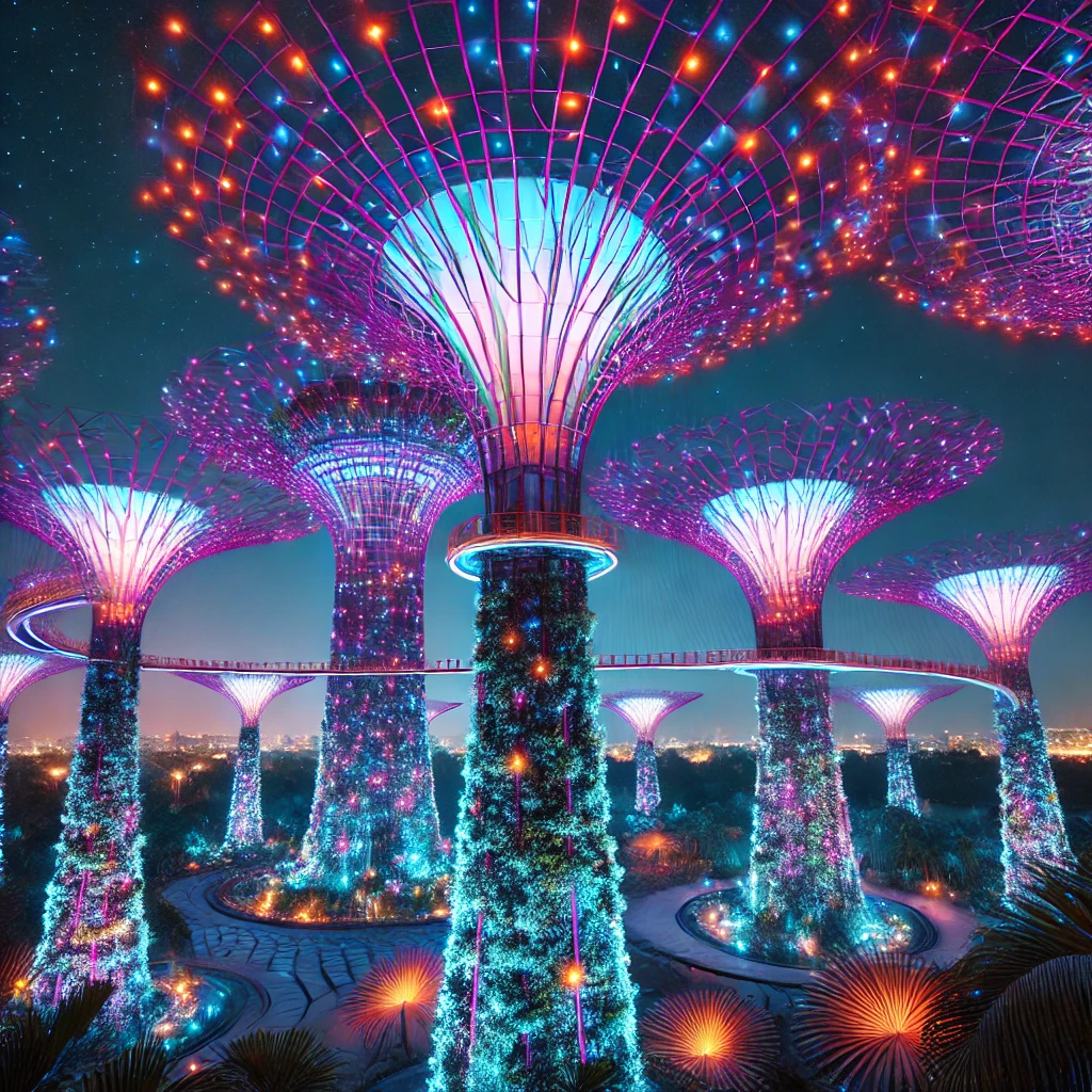 가든스 바이 더 베이 사진