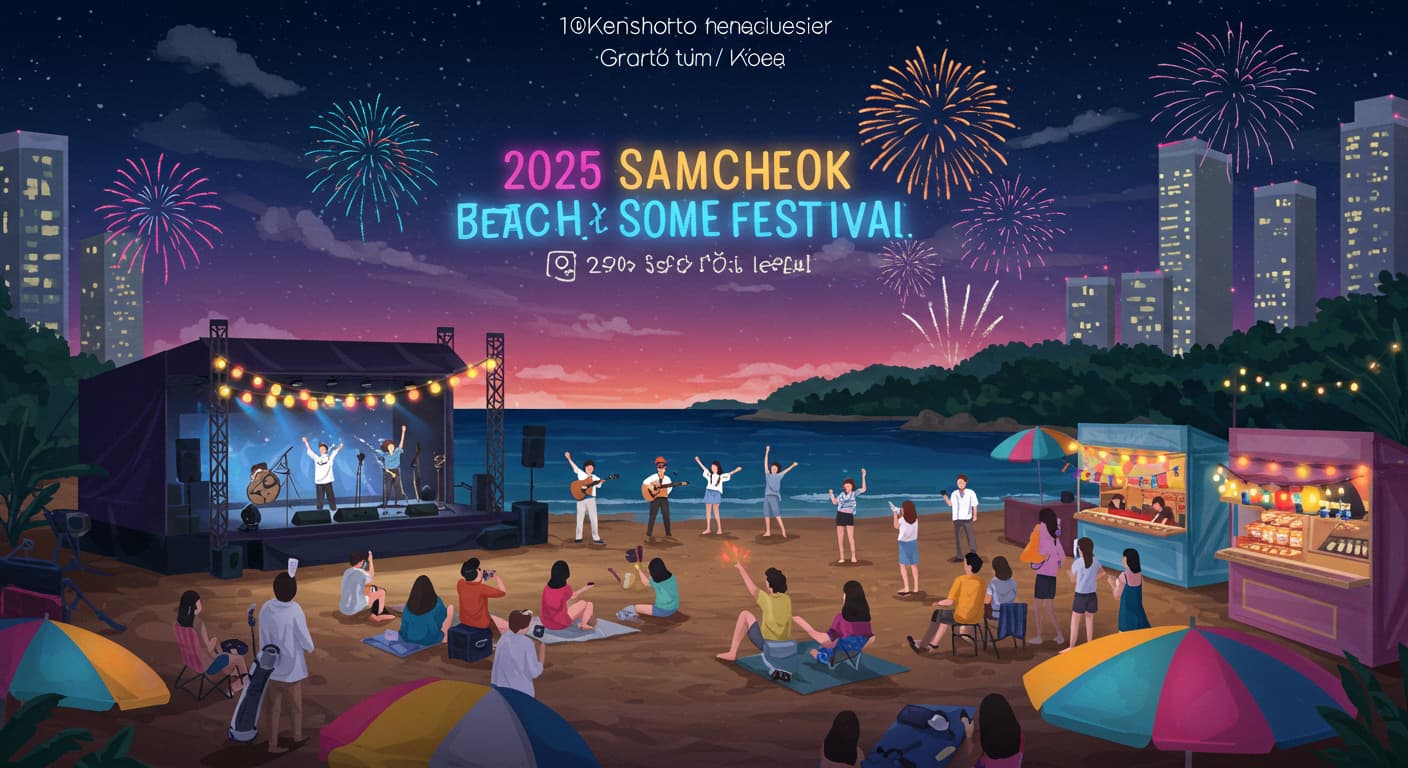 [2025 삼척 비치 썸 페스티벌] 일정·라인업·가는 방법 총정리!