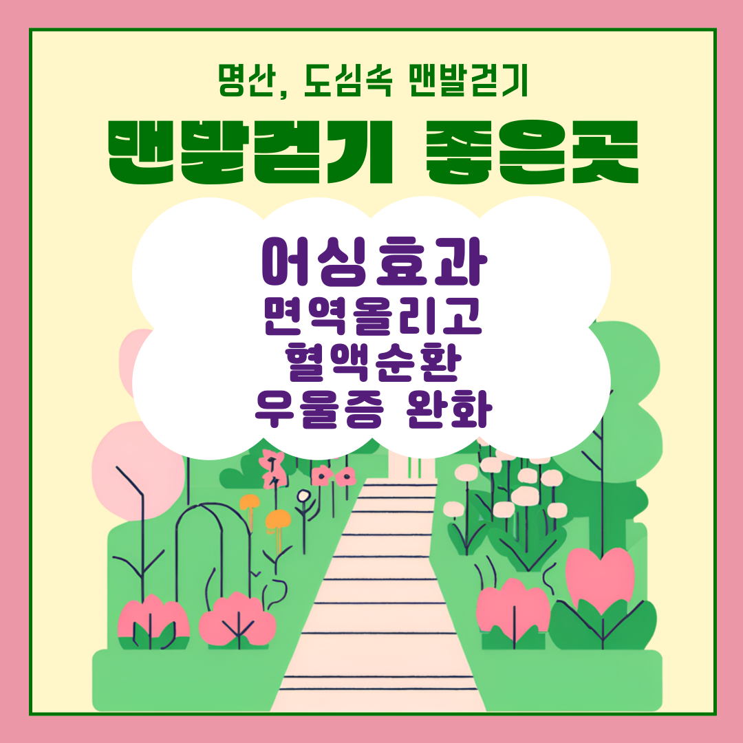 맨발 걷기 효과, 경기도 맨발 걷기 추천 장소, 어싱 효과