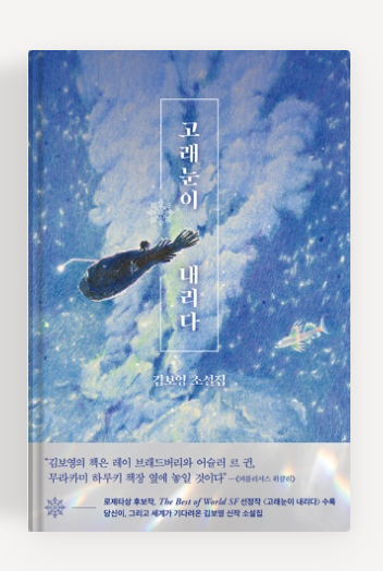 김보영 작가의 '고래눈이 내리다' 책표지.