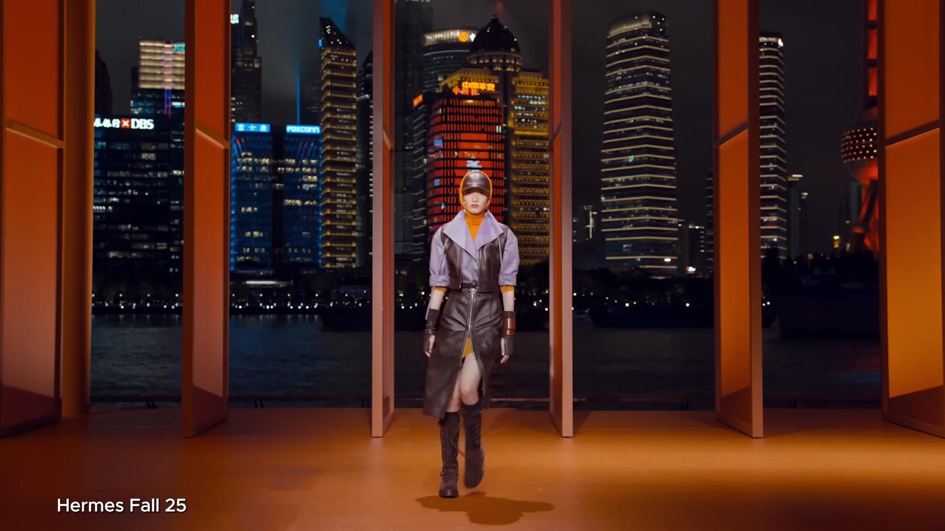 가죽의 박시한 모토 컴백