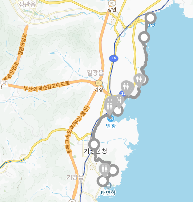 부산 관광명소 가볼만한곳 걷기여행 해파랑길 1코스 3코스