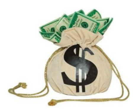 돈 받는 꿈/돈 잃어버리는 꿈/돈 꿈 풀이모음- 지폐담겨있는 $표시가 있는 주머니