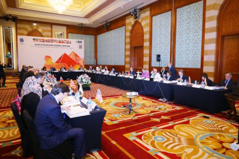 카이로 세계프랜차이즈 총회 사진