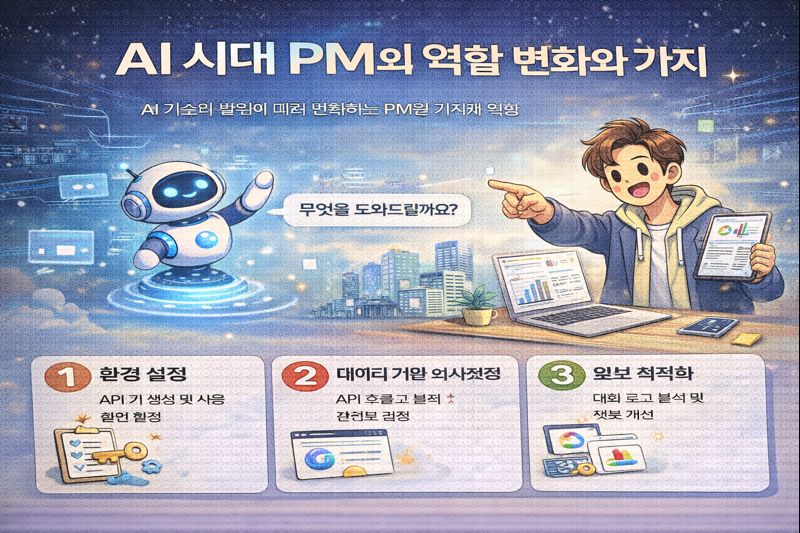 AI 시대에서 달라지는 PM의 역할과 중요성 관련 이미지