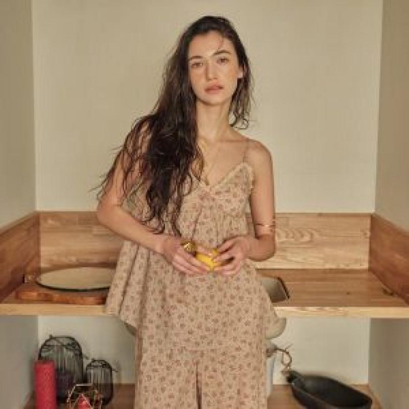 ULLALA 울랄라파자마 에델 나시 투피스 그린 40수