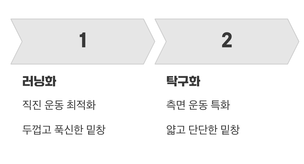 일반 운동화와 무엇이 다를까?