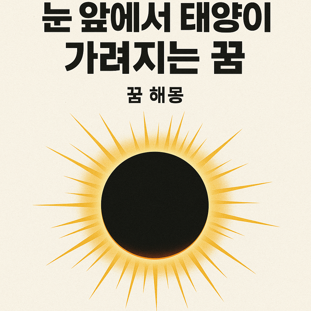 태양이 가려지는 꿈
