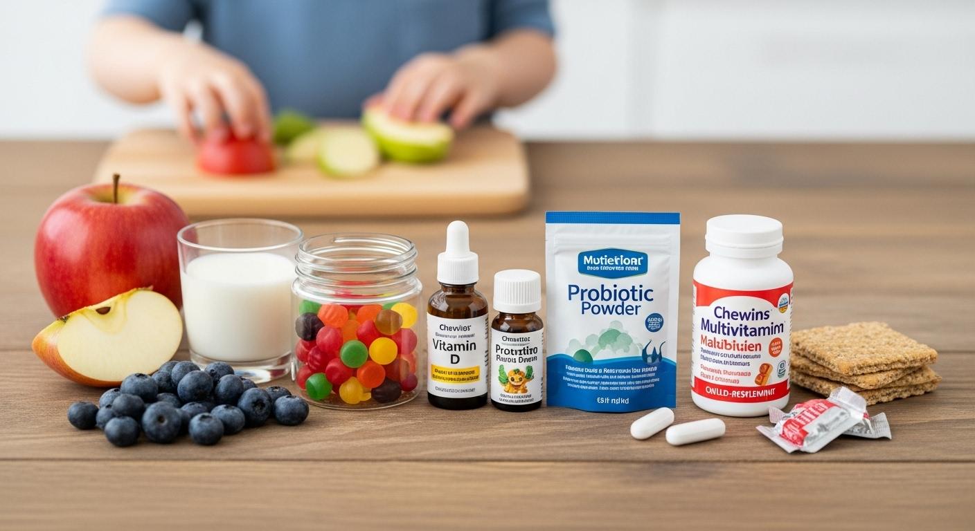 어린이 영양제 고르는 법