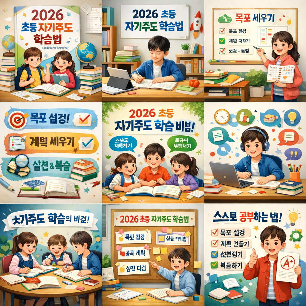 2026 초등 자기주도 학습법 관련 사진