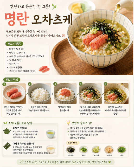 명란 오차츠케