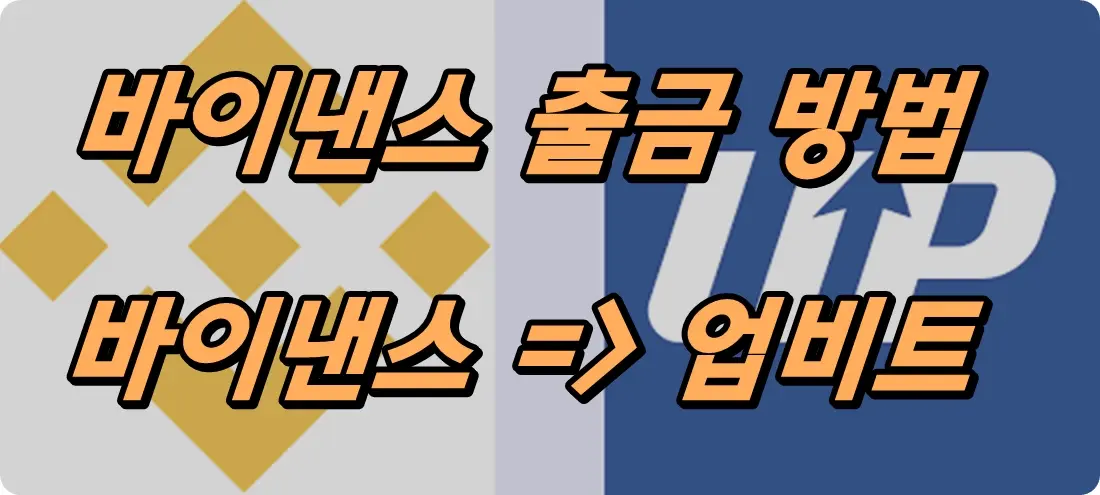 바이낸스 업비트로 출금