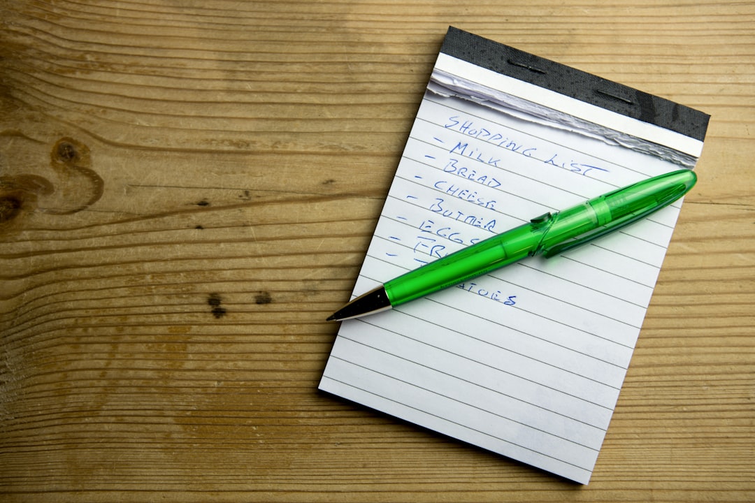 Shopping list