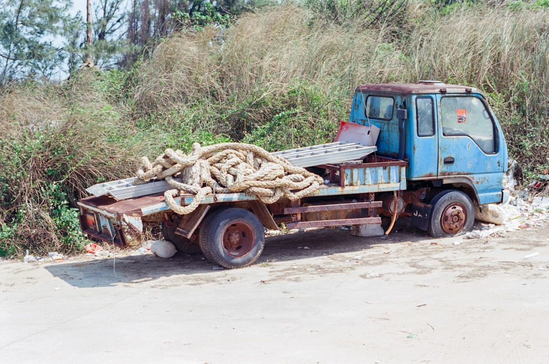 Used large truck.