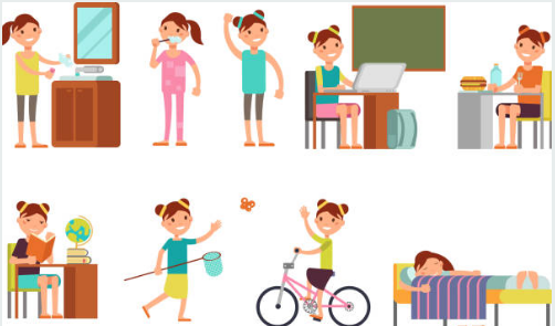 daily habits training kids