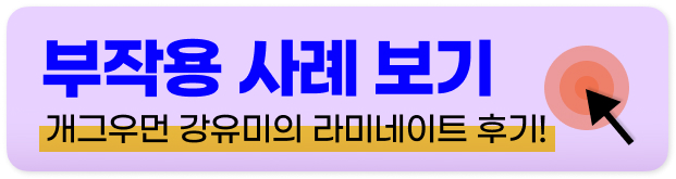 라미네이트 부작용