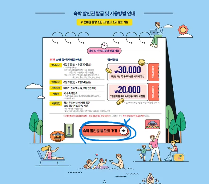 숙박세일페스타 (출처: 한국관광공사 홈페이지)