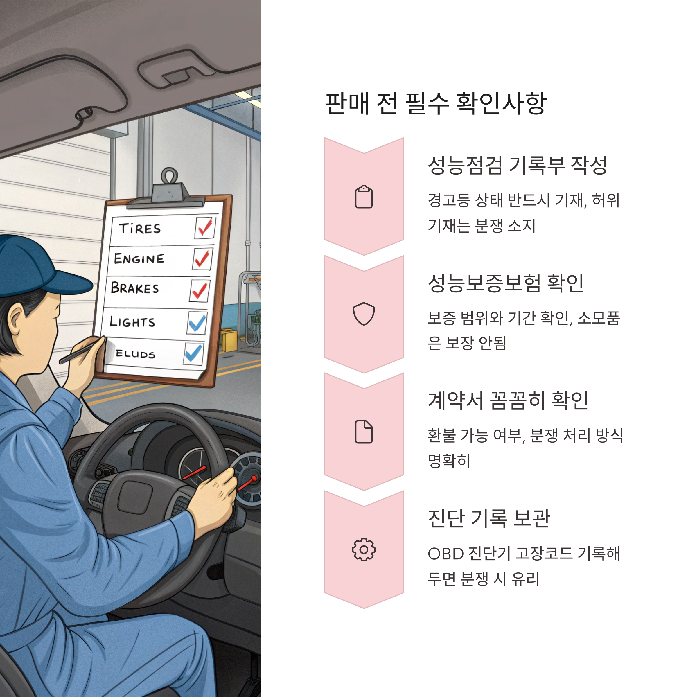 판매 전, 이것만은 꼭 확인