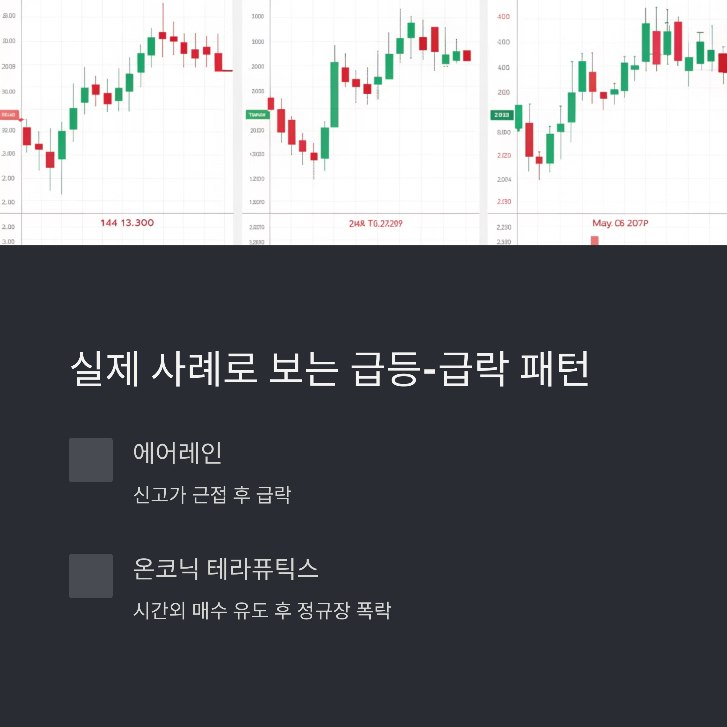 에어레인· 온코닉 테라퓨틱스 사례 분석