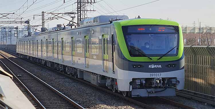 서해선 전동차 운행사진