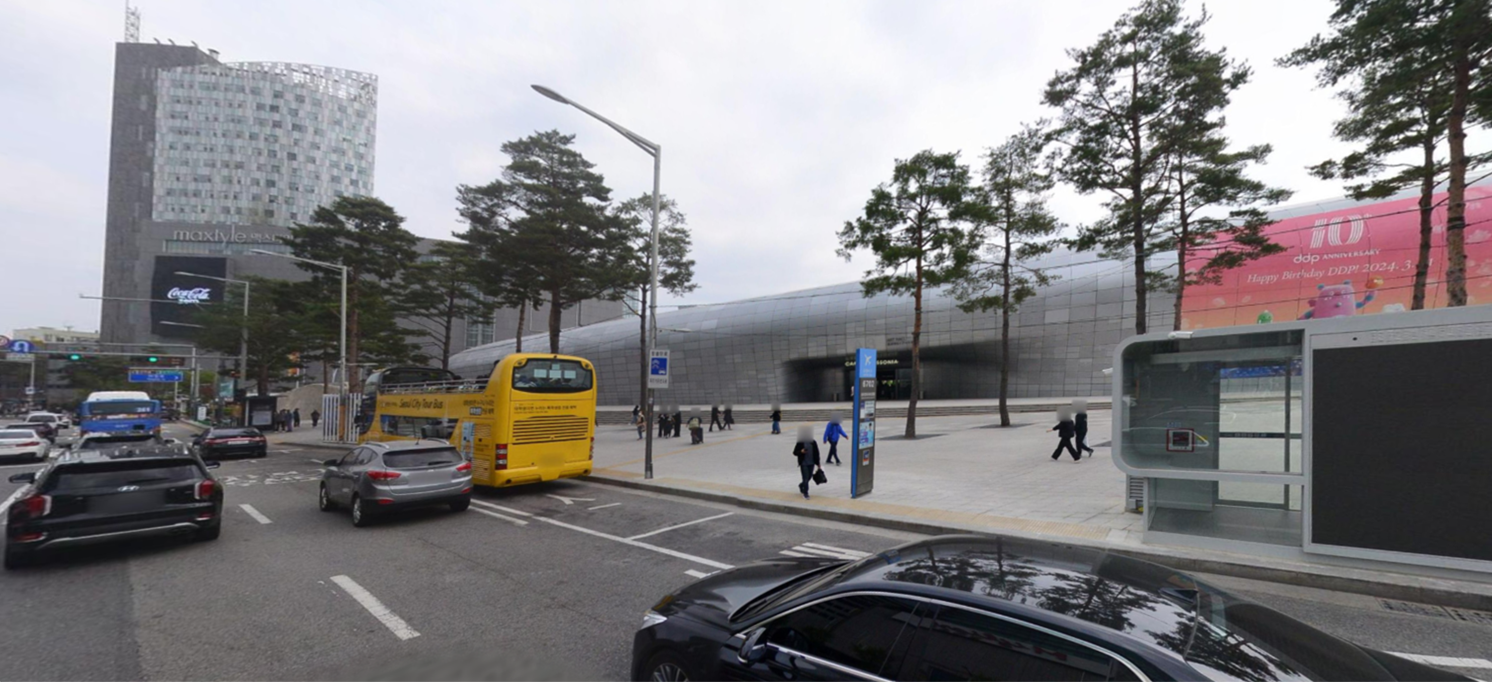 심야 공항 리무진 버스 정거장 위치