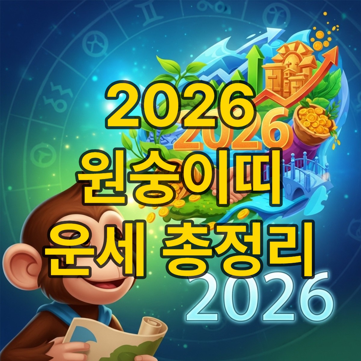2026년 원숭이띠 운세 총정리