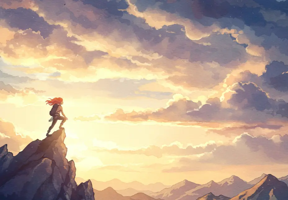 높은 산에 오르는 꿈 해몽