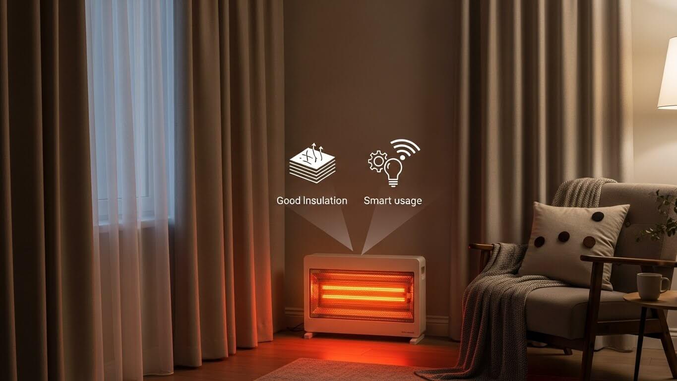 겨울철 히터 사용법, 이것만 지켜도 전기세가 줄어든다