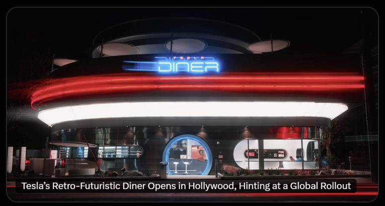 테슬라 다이너(Tesla Diner) 완전 분석: 콘셉트부터 논란까지 정리
