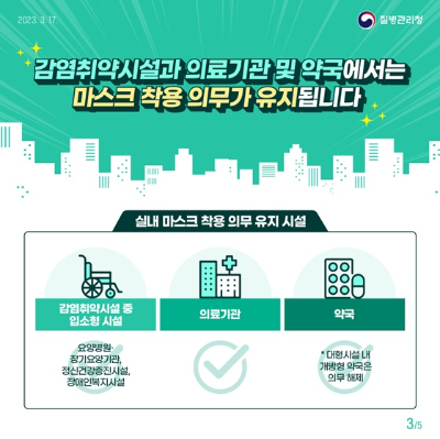 알트태그-실내 마스크 착용 의무 해제 설명 자료 2